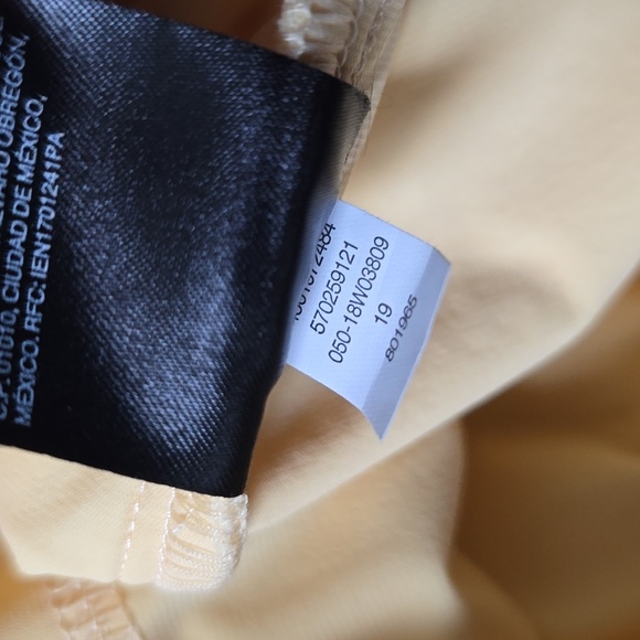 White House Black Market - Yellow Mock Neck Instantly Slimming Dress Size 10 - Picture 7 of 7